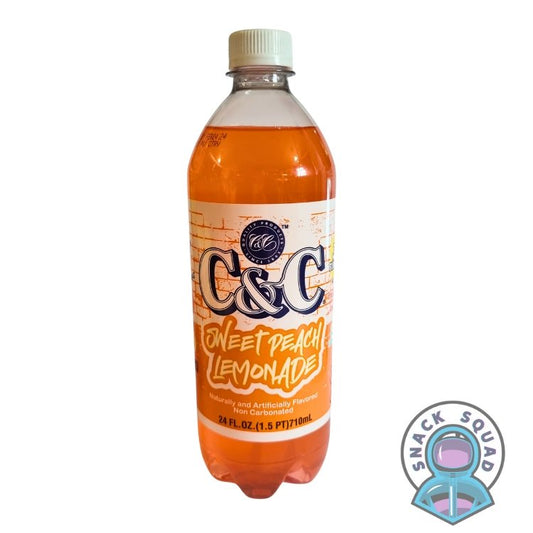 C&C Sweet Peach Lemonade Bottle 710ml (USA)