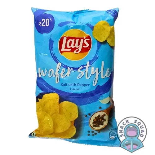 Lays Wafer Style Salt With Pepper 50g (India) Snack Squad