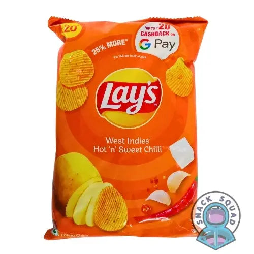 Lays West Indies Hot N Sweet Chilli 50g (India Snack Squad