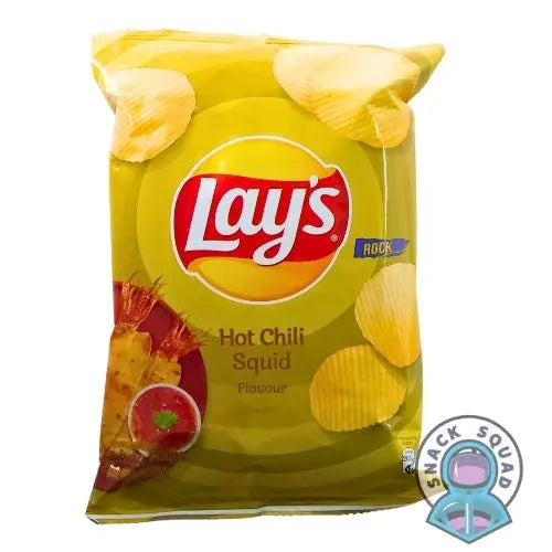 Lays Rock Hot Chilli Squid Malaysia 50G Snack Squad