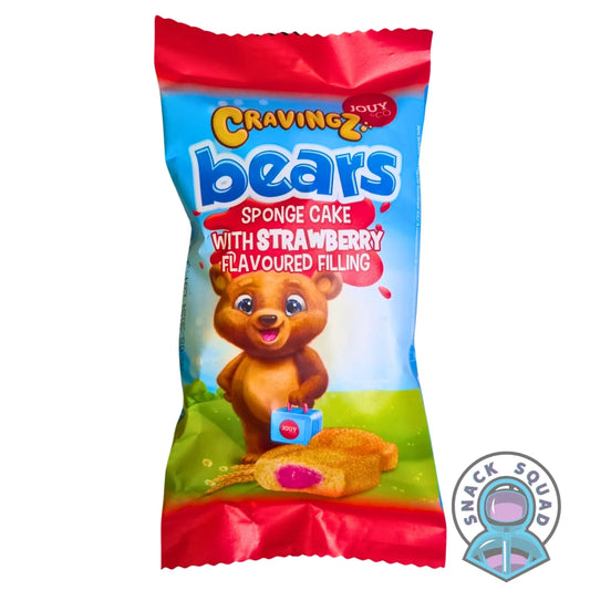 Cravingz Bears Strawberry 40g (European) Snack Squad