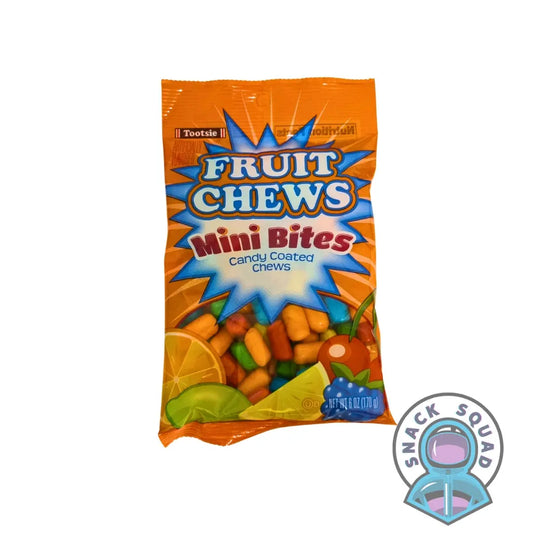 Tootsie Fruit Chews Mini Bites Peg Bag 170g (USA) Snack Squad