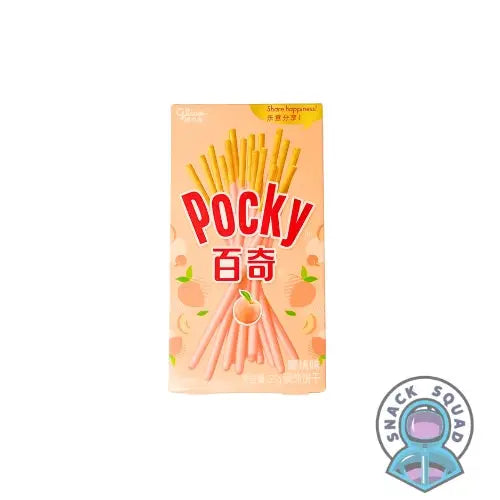 Glico Pocky Peach Flavour 55g (Japan) Snack Squad