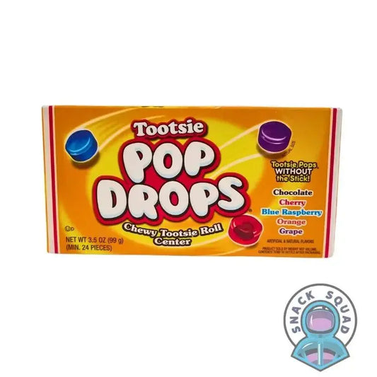 Tootsie Pop Drops Theatre Box 99g Snack Squad