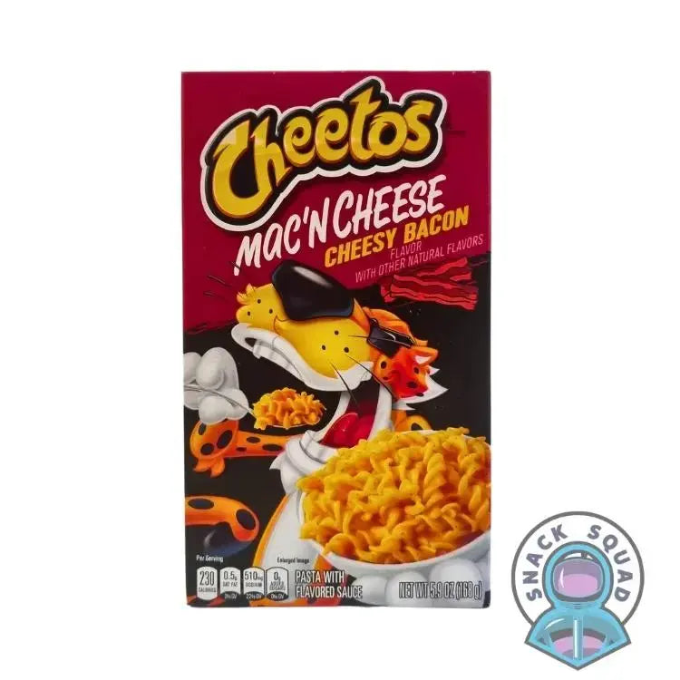 Cheetos Cheesy Bacon Mac 'n Cheese Box 167g Snack Squad