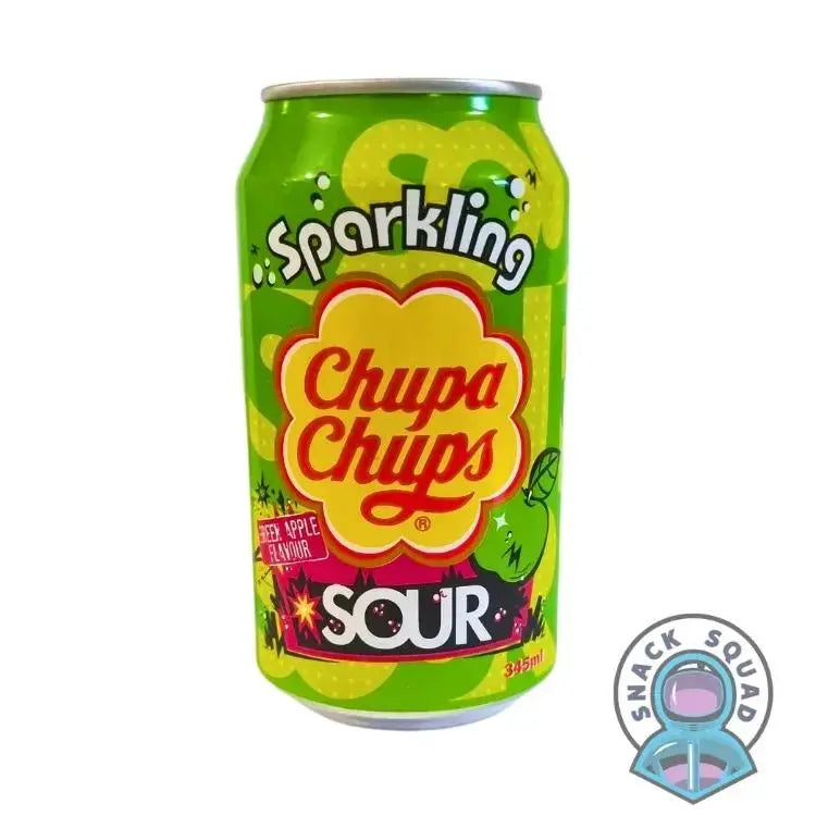 Chupa Chups Sour Green Apple 345ml Snack Squad