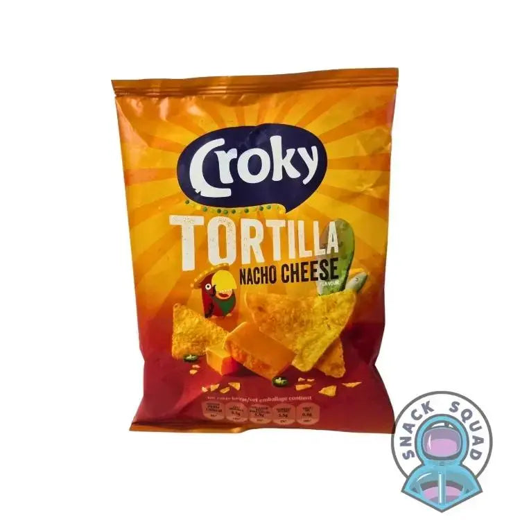 Croky Tortilla Nacho Cheese 40g Snack Squad