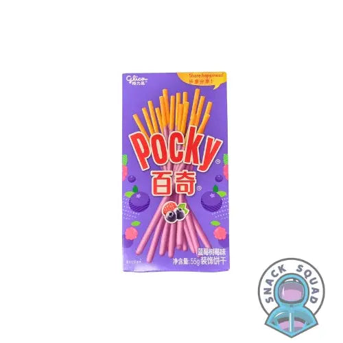 Glico Pocky Blueberry & Raspberry Flavour 55g (Japan) Snack Squad