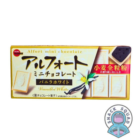 Bourbon Alfort Mini Vanilla White Chocolate Biscuit 55g (Japan) Snack Squad