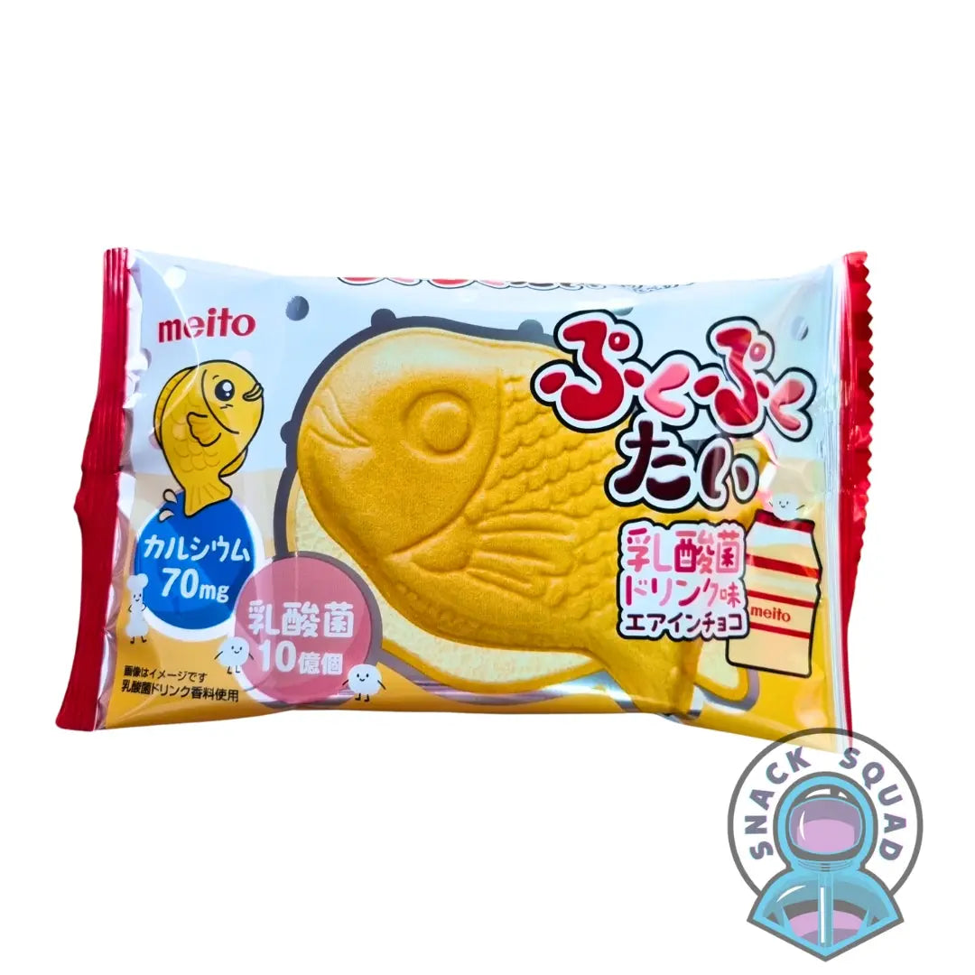 Meito Puku Puku Tai Probiotic Flavour Aerated Chocolate 16g (Japan) Snack Squad