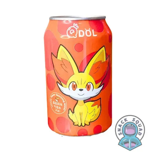 Qdol Pokemon Fennekin Lychee Flavour 330ml (Japan) Snack Squad