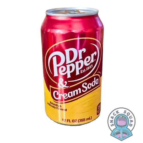 Dr Pepper Cream Soda 355ml (USA) Snack Squad