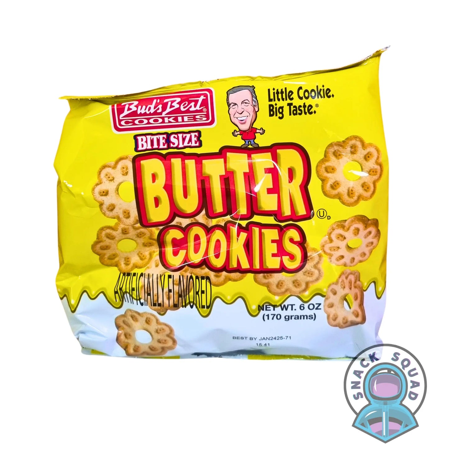 Buds Best Bite Size Butter Flavoured 170g (USA) Snack Squad