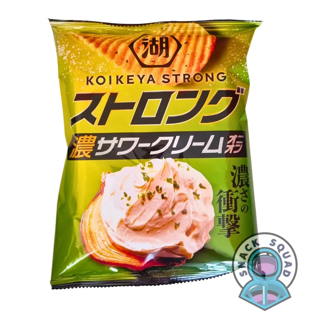 Koikeya Strong Rich Sour Cream Onion (Japan) Snack Squad