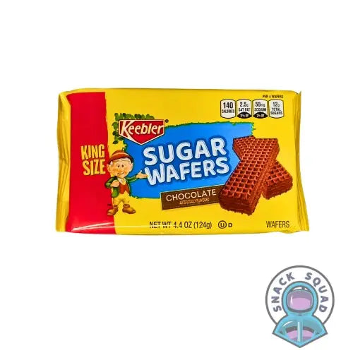 Keebler King Size Sugar Wafers Chocolate 124g (USA) Snack Squad