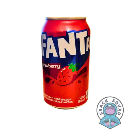 Fanta Strawberry Can 355ml (USA) Snack Squad