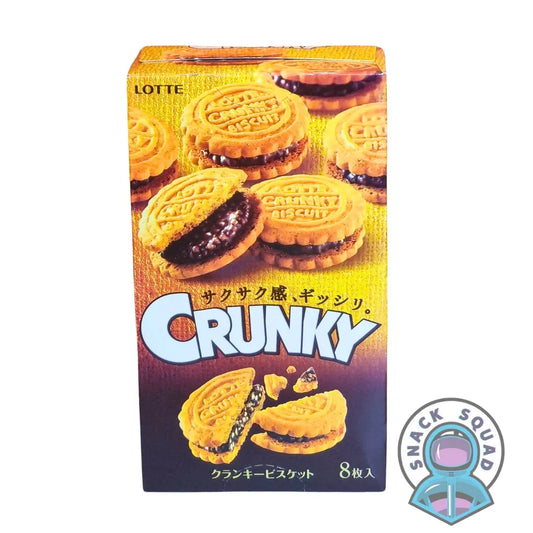 Lotte Crunky Chocolate Sandwich Biscuit 90g (Japan) Snack Squad