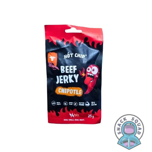 Hot Chip Beef Jerky Chilli Chipotle 25g (USA) Snack Squad