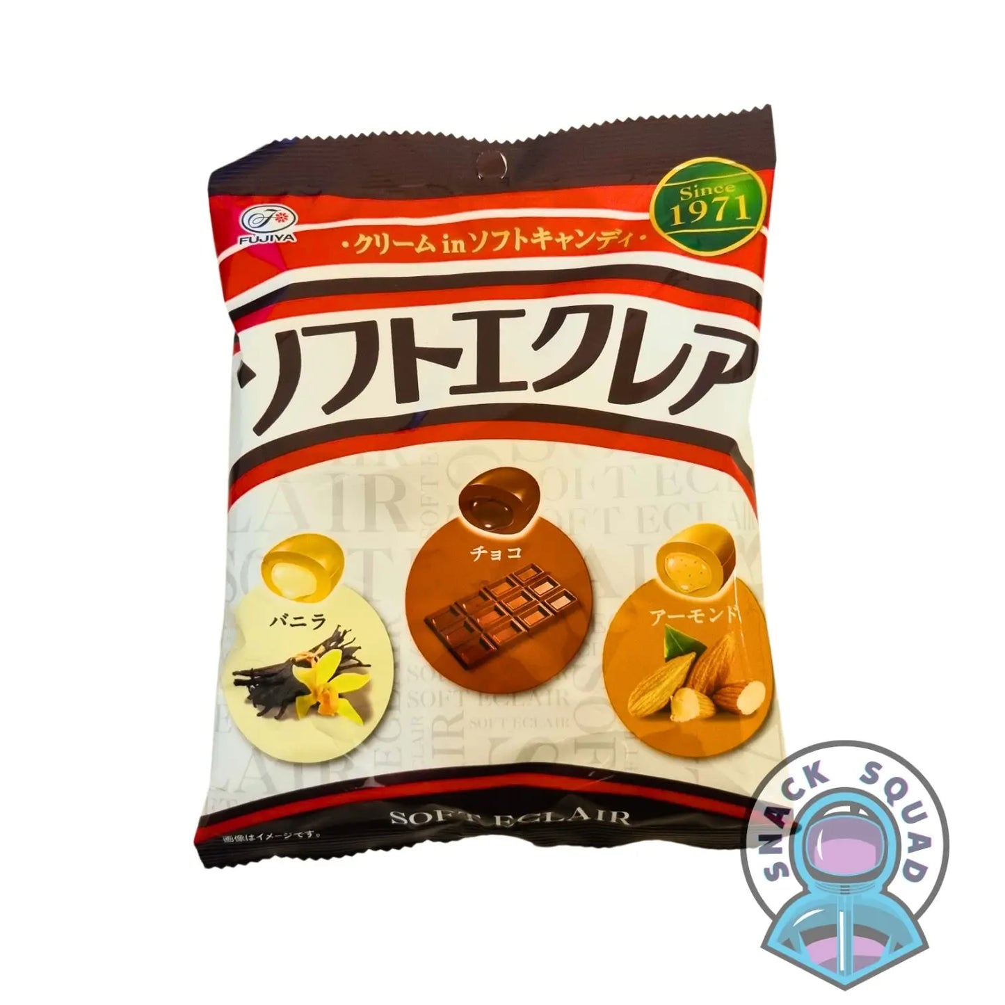 Fujiya Soft Éclair Vanilla Cream Caramel 93g (Japan) Snack Squad