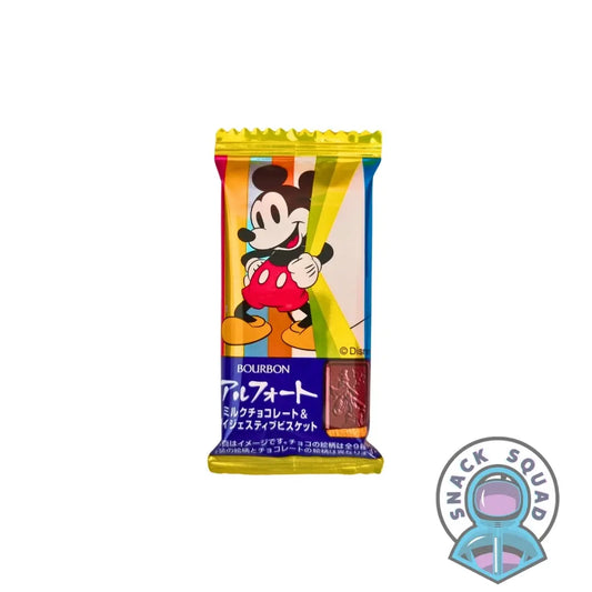 Bourbon Alfort Disney Chocolate Biscuit (Japan) Snack Squad
