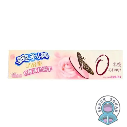 Oreo Thin Crisp Sugar Rose Petal 95g (China) Snack Squad