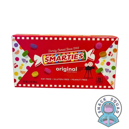 Smarties Candy Rolls Theatre Box 99g (USA) Snack Squad