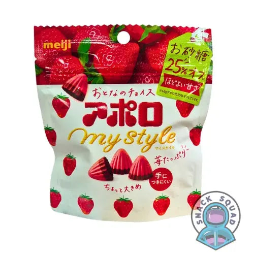 Meiji My Style Strawberry (Japan) Snack Squad