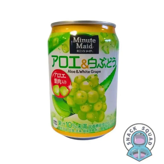 Minute Maid White Grape & Aloe 280ml (Japan) Snack Squad