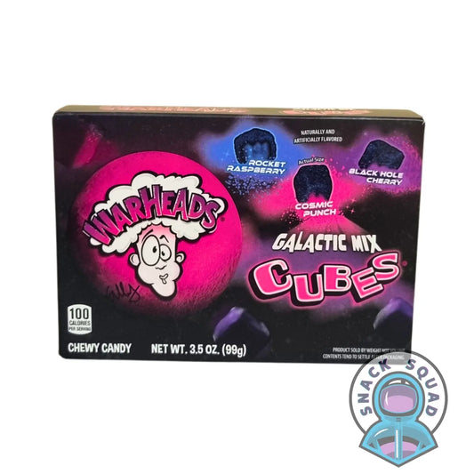 Warheads Galactic Cubes Theatre Box 99g (USA) Snack Squad