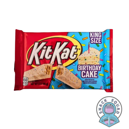 Kit Kat Birthday Cake King Size 85g (USA) Snack Squad