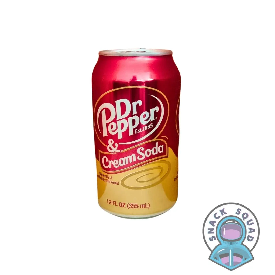 Dr Pepper & Cream Soda 355ml (USA) Snack Squad