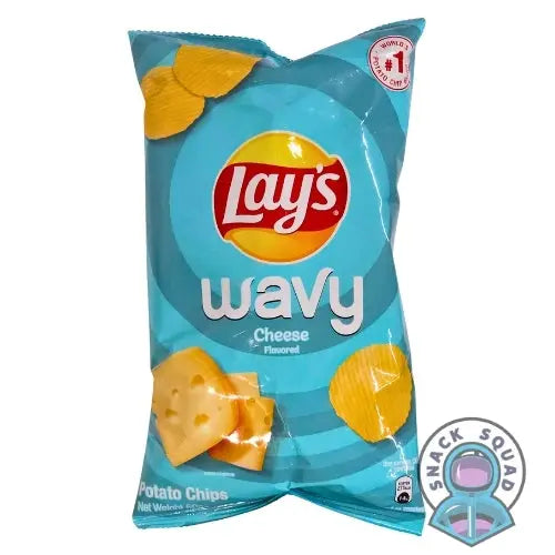 Lays Wavey Cheese Malaysia 50g Snack Squad