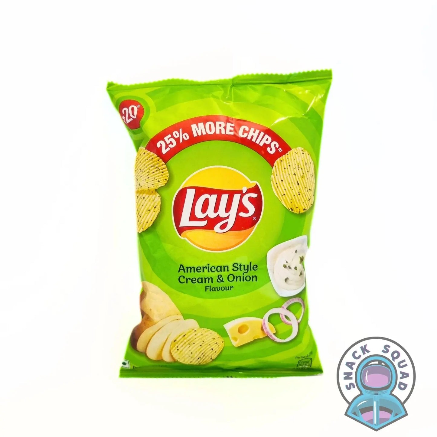 Lays American Style Cream - Snack Squad - Snack Squad - Candy - Crisps - sweets - American - Japanese - snacks