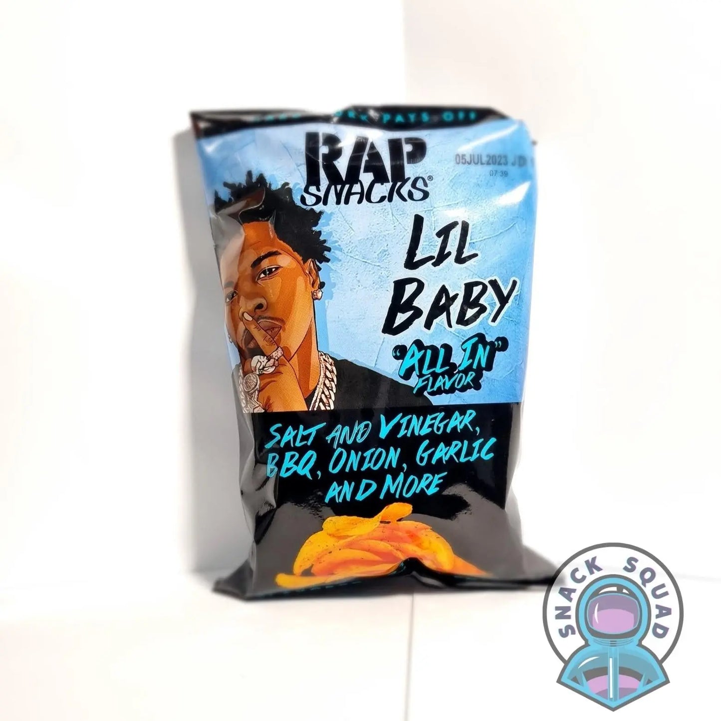 Rap Snacks Lil Baby All in Flavor 71g - Snack Squad - Snack Squad - Candy - Crisps - sweets - American - Japanese - snacks