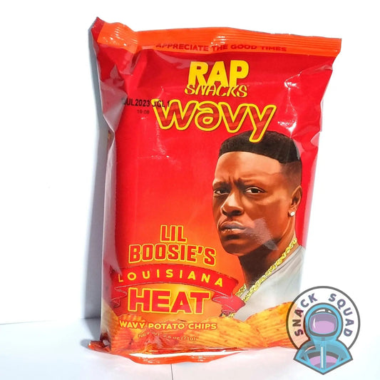 Rap Snacks Lil Boosie's Louisiana Heat 71g : Hot and Spicy Snack Attack - Snack Squad - Snack Squad - Candy - Crisps - sweets - American - Japanese - snacks