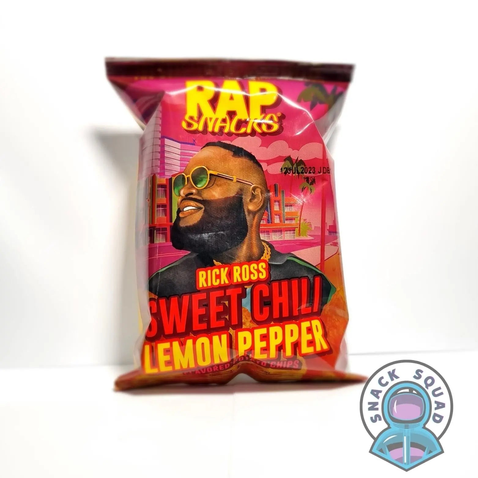 Rap Snacks Rick Ross Sweet Chili Lemon Pepper 71g - Snack Squad - Snack Squad - Candy - Crisps - sweets - American - Japanese - snacks