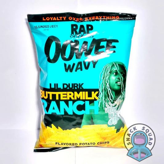 Rap Snacks Wavy Lil Durk Buttermilk Ranch 71g - Snack Squad - Snack Squad - Candy - Crisps - sweets - American - Japanese - snacks