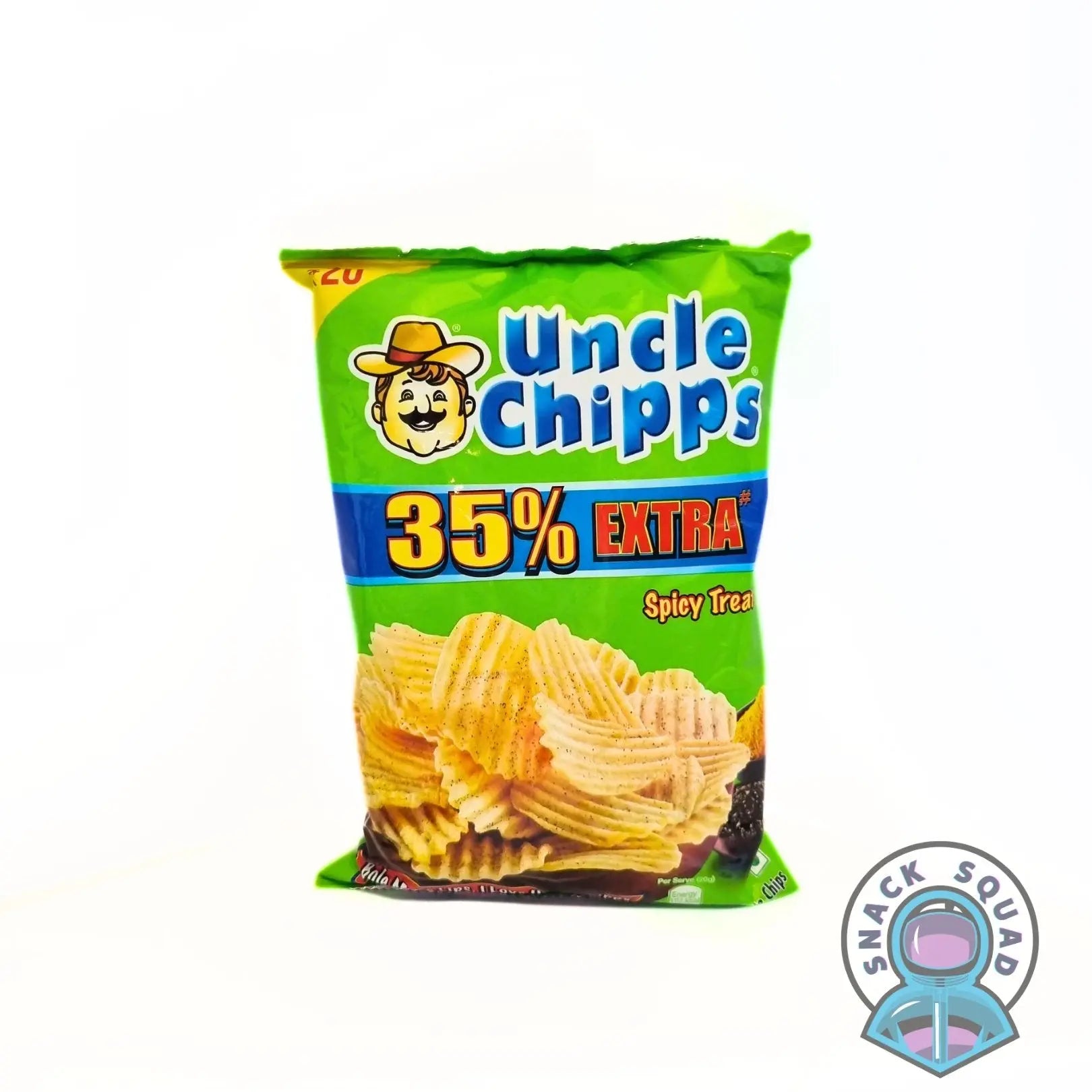 Uncle Chipps Spicy Treat - Snack Squad - Snack Squad - Candy - Crisps - sweets - American - Japanese - snacks