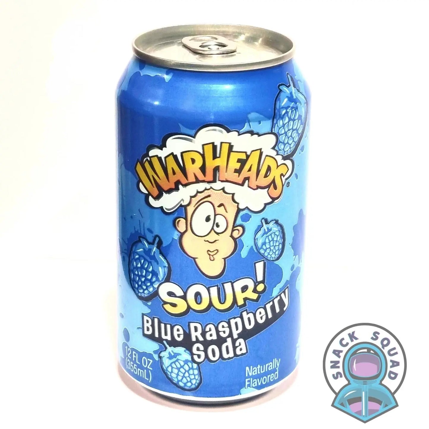 War Heads Sour Blue Raspberry 355ml - Snack Squad - Snack Squad - Candy - Crisps - sweets - American - Japanese - snacks