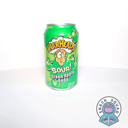 Warheads Sour Green Apple Soda 330ml - Snack Squad - Snack Squad - Candy - Crisps - sweets - American - Japanese - snacks