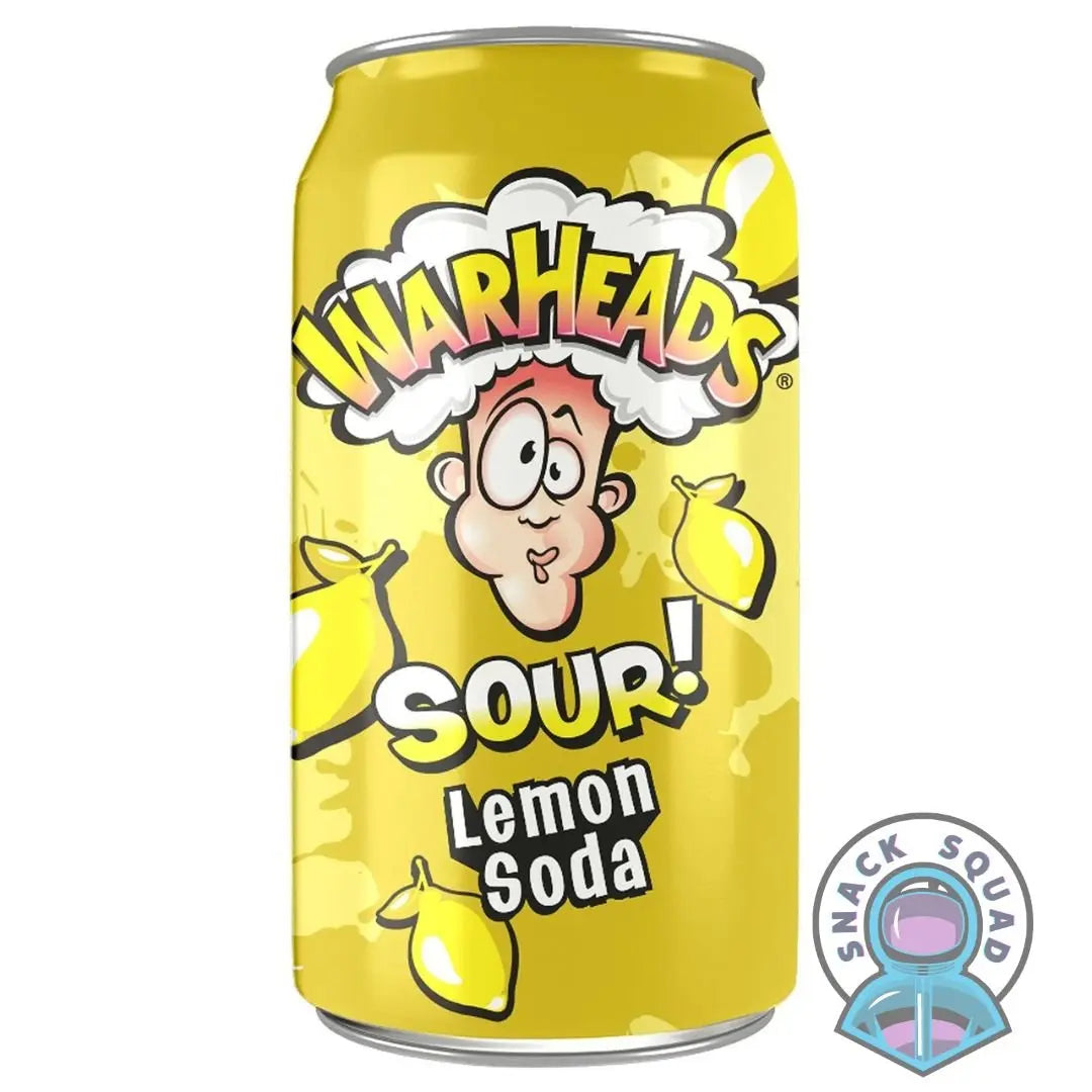 Warheads Sour Lemon Soda 330ml - Snack Squad - Snack Squad - Candy - Crisps - sweets - American - Japanese - snacks