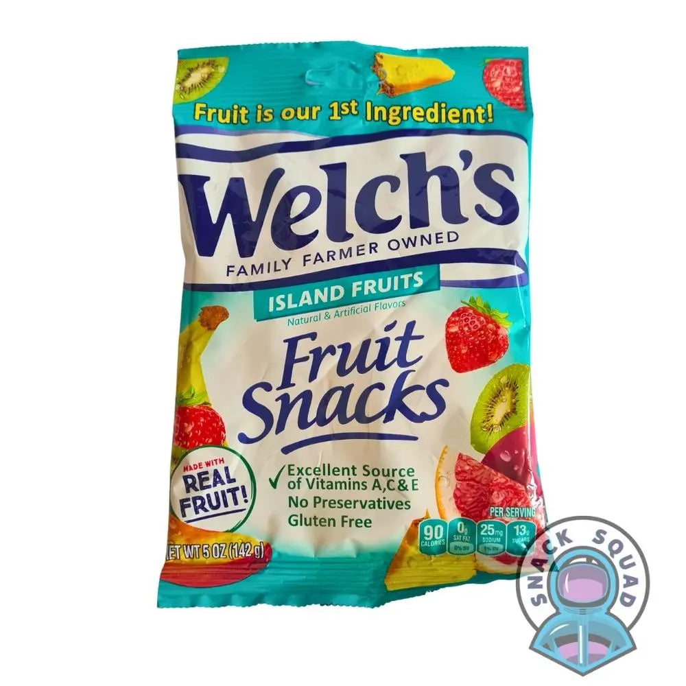 Welch's Fruit Snacks Island Fruits 141g - Snack Squad - Snack Squad - Candy - Crisps - sweets - American - Japanese - snacks