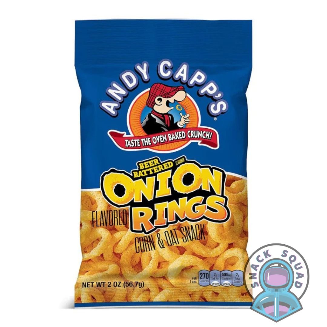 Andy Capps Beer-Battered Onion Rings 57g - Snack Squad - Snack Squad - Candy - Crisps - sweets - American - Japanese - snacks