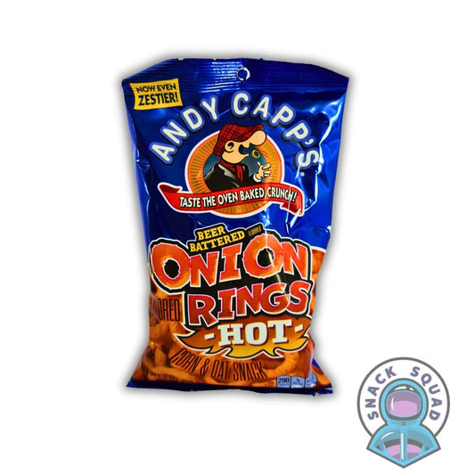 Andy Capps Beer Battered Onion Rings HOT 57g - Snack Squad - Snack Squad - Candy - Crisps - sweets - American - Japanese - snacks