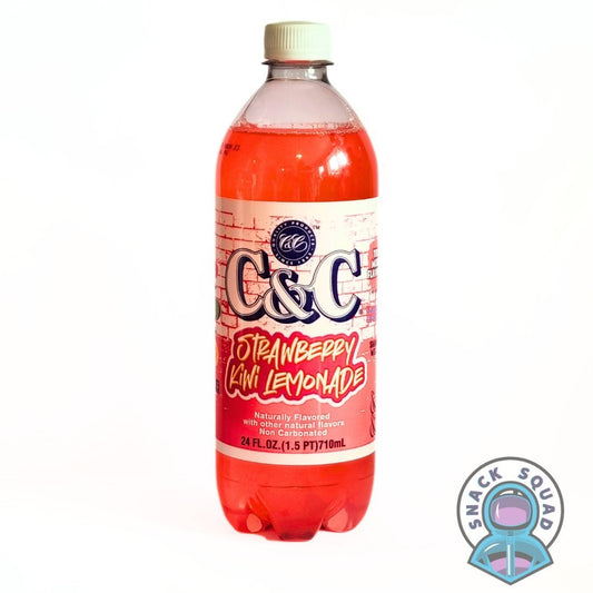 C&C Strawberry Kiwi Lemonade Bottle 710ml - Snack Squad - Snack Squad - Candy - Crisps - sweets - American - Japanese - snacks