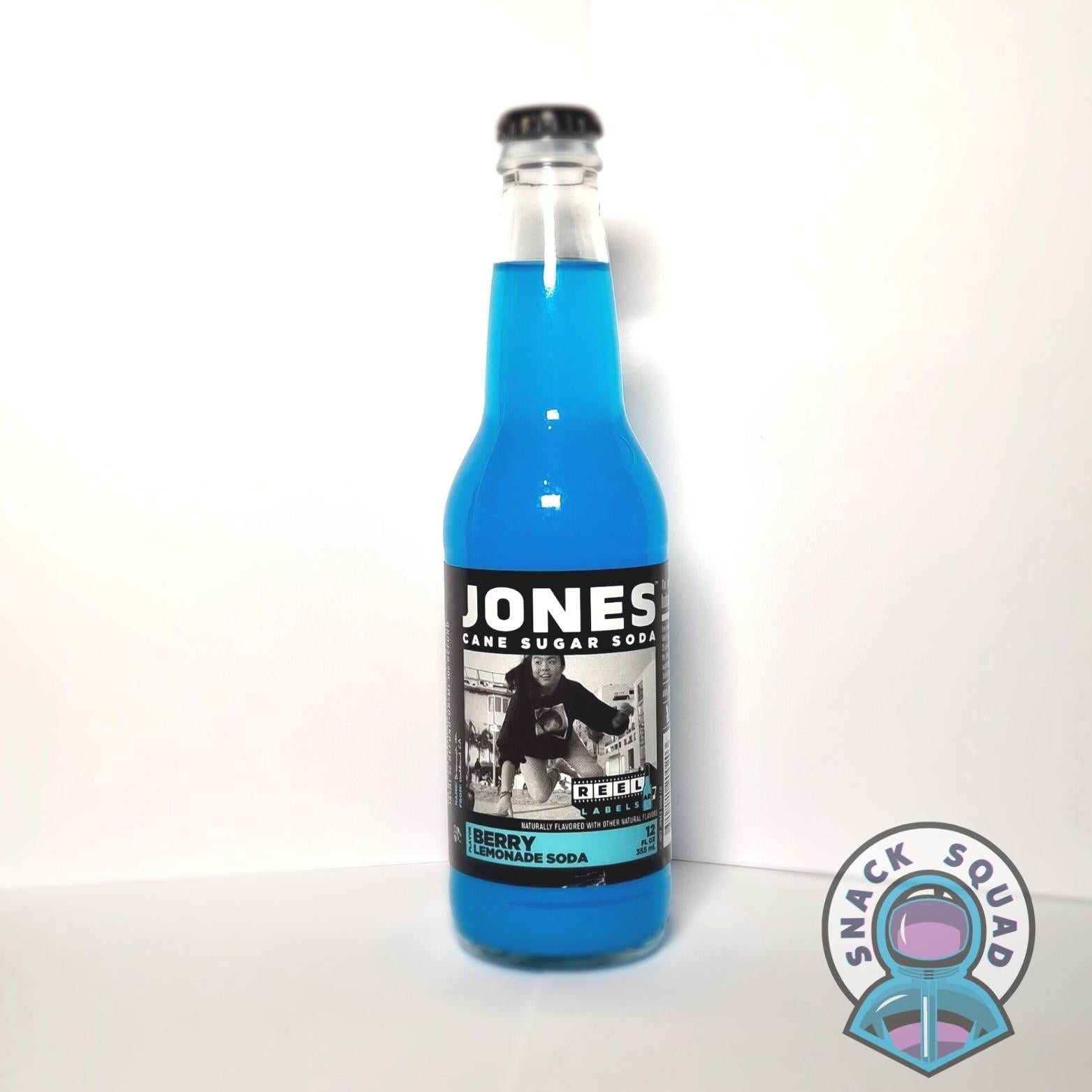 Jones Soda Berry Lemonade 355ml - Snack Squad - Snack Squad - Candy - Crisps - sweets - American - Japanese - snacks