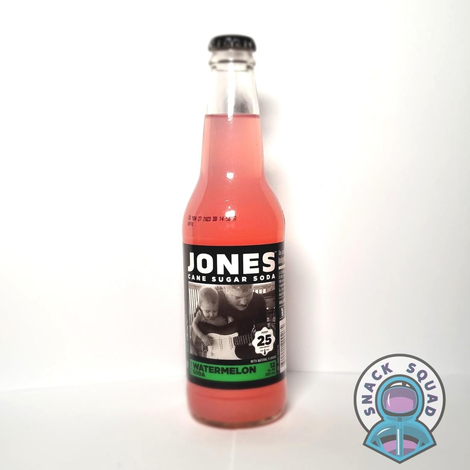 Jones Soda Watermelon 355ml - Snack Squad - Snack Squad - Candy - Crisps - sweets - American - Japanese - snacks