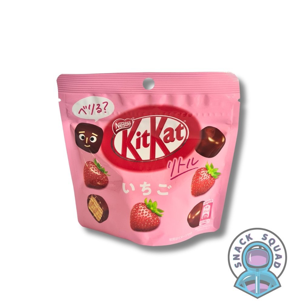 Kit Kat Bites Strawberry 45g - Snack Squad - Snack Squad - Candy - Crisps - sweets - American - Japanese - snacks