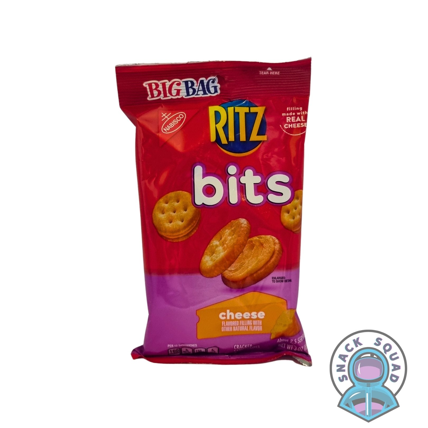 Ritz Bits Cheese Filled 85g - Snack Squad - Snack Squad - Candy - Crisps - sweets - American - Japanese - snacks