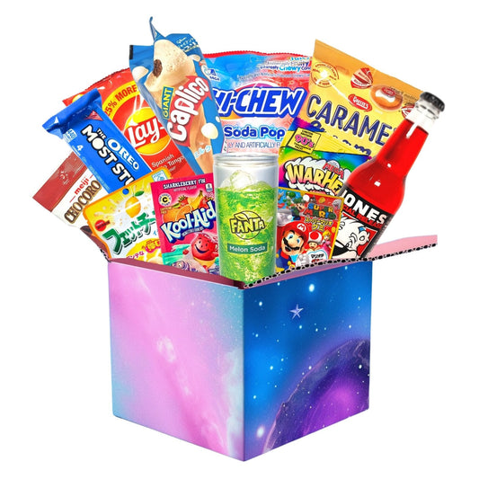 Taste the World Mystery Box - Snack Squad - Snack Squad - Candy - Crisps - sweets - American - Japanese - snacks